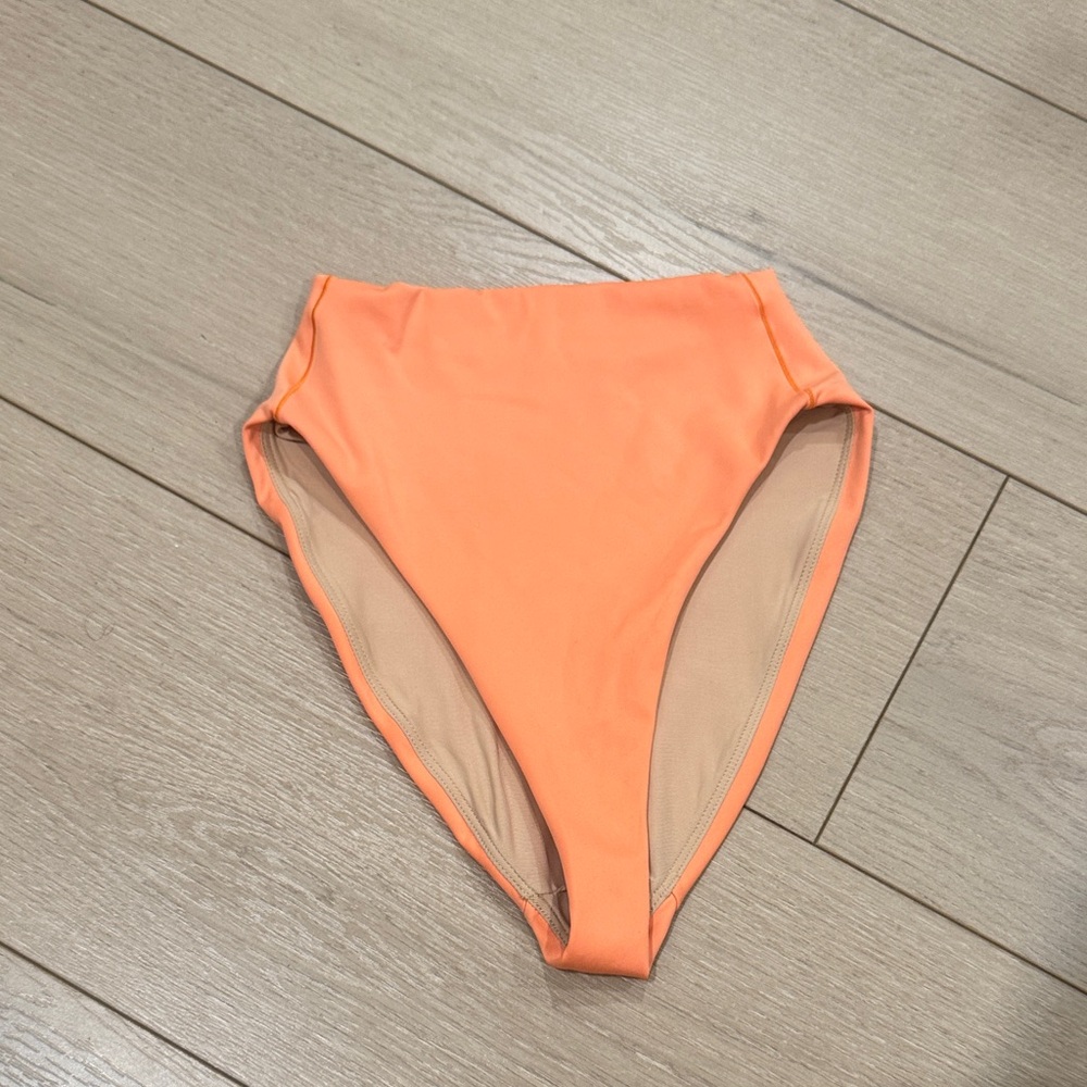 Left On Friday Vibrant Orange Bikini Bottom